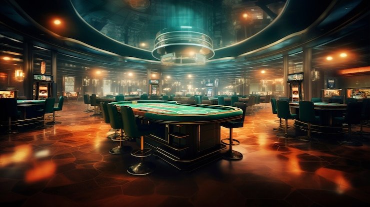 Meja Baccarat dengan dealer langsung SA Gaming